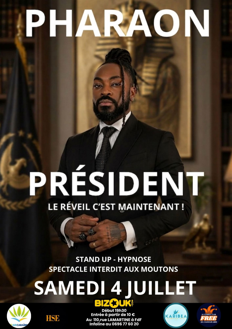 Ado Pharaon — Président — Le Réveil c'est Maintenant !
